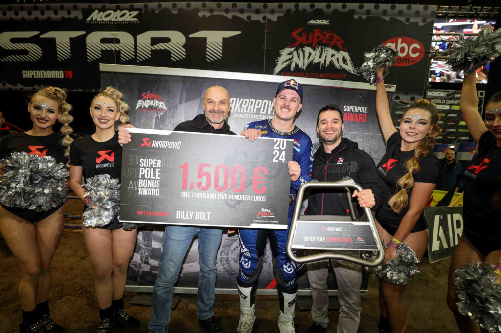 Billy BOLT is the Akrapovic Super Pole master!